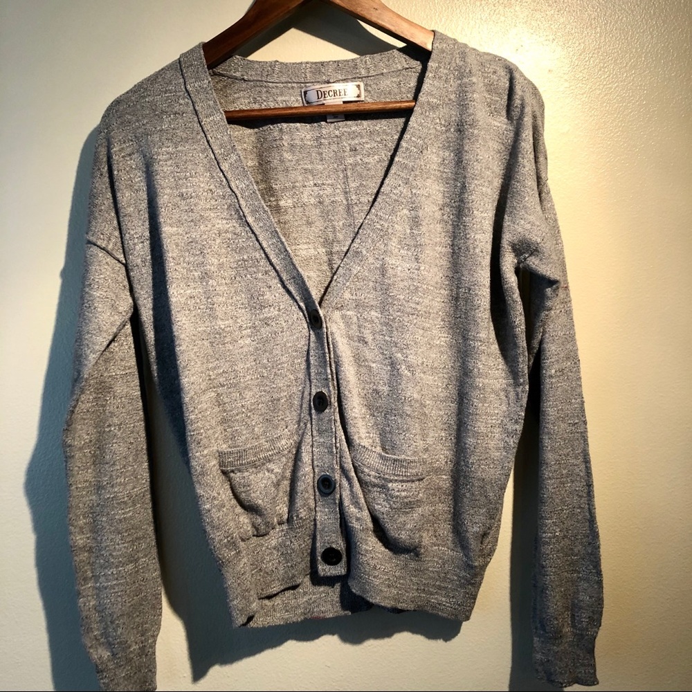 Decree button up sweater